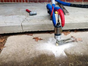 polyurethane concrete lifting