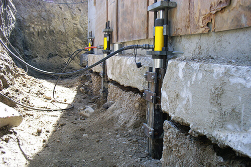 Steel Piers can be used to counteract the affects of El Niño on your foundation.